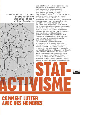 cover image of Statactivisme